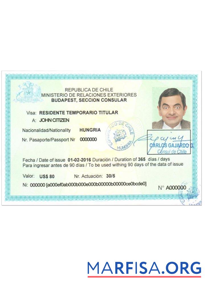 Chile Visum Vorschau