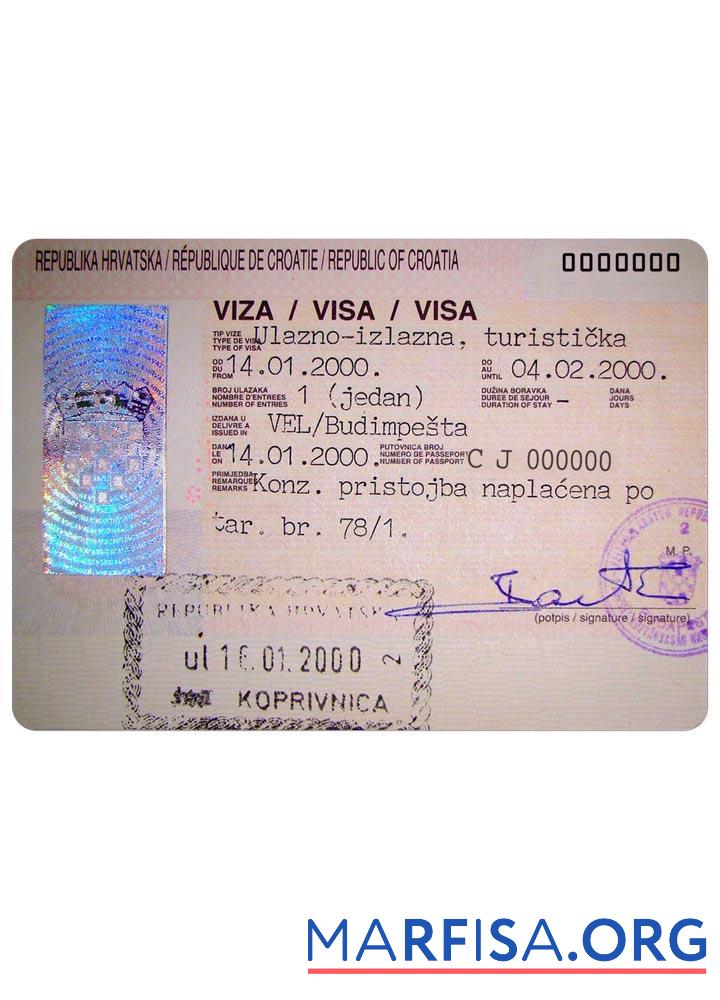 Kroatien Visum Vorschau