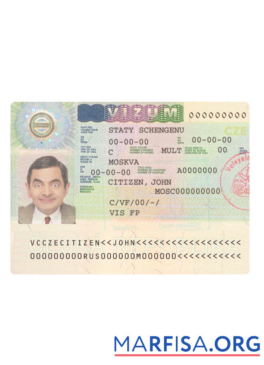 Tschechien schengen Visum Vorschau