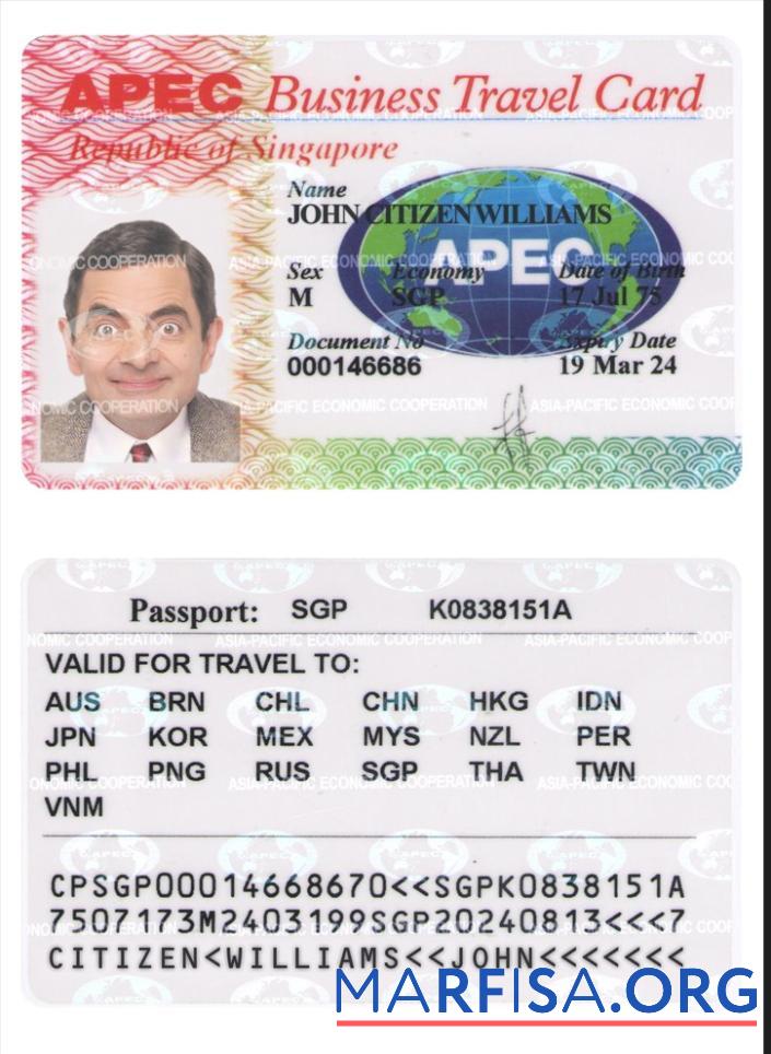 Singapur Geschäft Reise Karte Vorlage