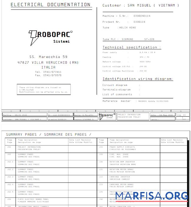 Профессиональный Италия ROPOBAC SYSTEMI Счёт за коммунальные услуги Счёт Word and PDF Шаблон